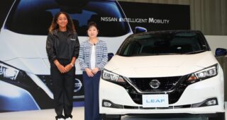 NISSAN เปิดตัวแบรนด์แอมบาสเดอร์ นาโอมิ โอซากะ แชมป์ แกรนด์ สแลมคนล่าสุด