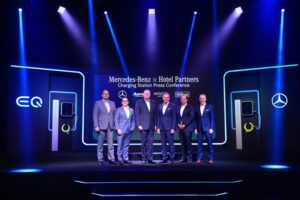 MERCEDES-BENZ เสริมแกร่งขยายจุดชาร์จรถยนต์ไฟฟ้าใน 3 เครือโรงแรมชั้นนำ