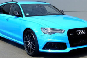 อย่างงามอะ! โชว์โฉม "Audi Exclusive RS6" สุดสปอร์ตสีฟ้าแบบ Riviera Blue สดใส