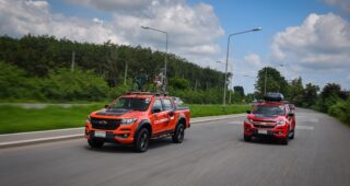 ขับ CHEVROLET COLORADO ติดตั้งอุปกรณ์บรรทุกจักรยาน THULE แล้วไปปั่นเท่ๆ พิซิตเนินนางพญา