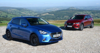 Mazda 2 และ CX-3 Black+ Edition Limited พร้อมเปิดตัวแล้วในสหราชอาณาจักร !!!
