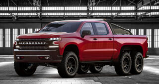 ทีมงานของ Henessey ยืนยันพร้อมแต่งรถแบบ "Chevrolet Silverado" แบบ 6 ล้อเรียบร้อยแล้ว