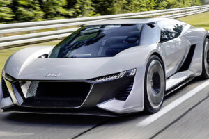 Audi PB18 E-tron Model พลังงานไฟฟ้าพร้อมแล้วในการผลิต