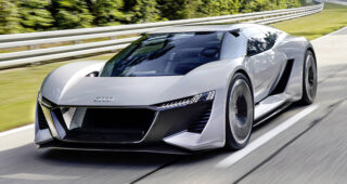 Audi PB18 E-tron Model พลังงานไฟฟ้าพร้อมแล้วในการผลิต