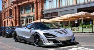 แชะๆหน่อย! แอบจับภาพสปอร์ต "McLaren 720S Model" ของทีมงานจาก Mansory