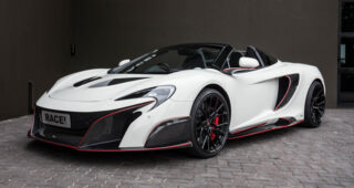 Race! ค่ายแต่งรถอิสระพร้อมเปิดตัวชุดแต่งสุดแกร่งของ "McLaren 650S Spider" สุดแรง