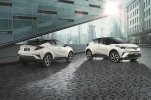 TOYOTA C-HR รุ่นปรับปรุงใหม่ เพิ่มสีขาวมุก หลังคาดำ และล้อแม็กดีไซน์ใหม่