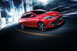 TOYOTA VIOS รุ่นปรับปรุงใหม่ เพิ่มไฟตัดหมอก LED เบาะหุ้มหนังสีดำ พร้อมฟังก์ชั่น T-Link