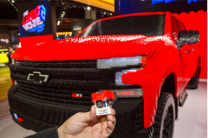 สมจริง! เผยตัวต่อ LEGO ของกระบะ "Silverado 1500 LT Trail Boss 2019" ในงานที่ Detroit Auto Show
