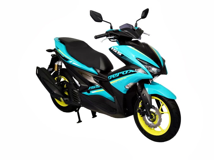 Aerox 155 [R Version] สีเขียว-ดำ