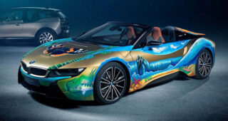 สุดสวยเลย! รถ BMW i8 รุ่นการกุศลพิเศษจัดเต็มอย่างแจ่มสุดสวยงาม