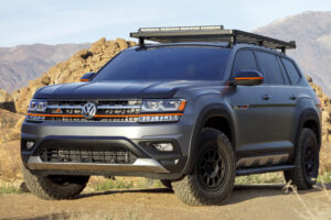 Volkswagen จัดให้เปิดตัวรถ SUV ขนาดใหญ่ "Atlas Basecamp Concept" พร้อมลุยเต็มรูปแบบ