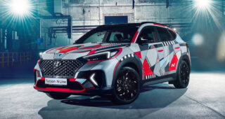 ดีไซน์เนอร์ชื่อดังออกแบบ "Hyundai Tucson" แบบ N Line เพ้นท์สวยตระการตา