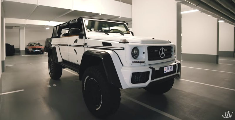 อย่างสวย Jon Olsson เปิดกรุให้ชมรถแบบ Mercedes G500 4×4² สุดแรงแบบเปิดประทุน