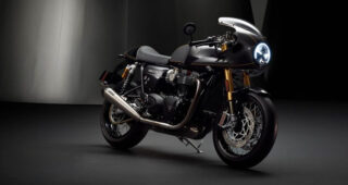 TRIUMPH THRUXTON TFC "โมเดลพิเศษสไตล์ คาเฟ่ เรเซอร์ แค่ 750 คันเท่านั้น"