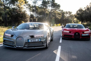 ประชันกัน! Bugatti จัดให้จับรถแบบ "Chiron Model" และ "Chiron Sport" ทดลองในสนามแข่ง