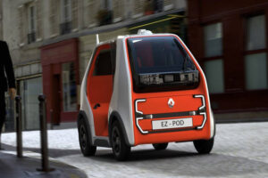 Renault พร้อมเปิดตัวรถไฟฟ้าแบบใหม่อย่าง "EZ-Pod Model" รุ่นใหม่เต็มรูปแบบ