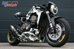 HONDA CB1000R CUSTOM "จับตัวแรงบ้าพลังมาใส่ชุดลายพราง"