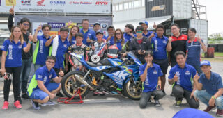 เค้ก พันธุ์ชนะ จับมือ ปาร์ค พาทิศ ควบ SUZUKI GSX-R150 คว้าโพเดียม FMSCT THAILAND สนามที่ 3