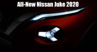 Nissan เผยภาพทีเซอร์แรกของ All-New Nissan Juke 2020 โชว์ไฟหน้าใหม่สุดล้ำ