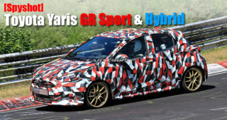 Toyota Yaris 2020 กับภาพหลุดทดสอบรุ่น GR Sport และ Hybrid ในสนาม Nürburgring