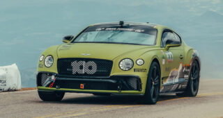 อย่างโหด! Bentley Continental GT ทำเวลาในการปีนเขา Pikes Peak International Hill Climb แค่ 8.4 วินาที