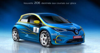 น่าจะมันส์! Renault Zoe 2020 เปิดตัวพร้อมลงแข่งรายการบนพื้นน้ำแข็งในฝรั่งเศสบ้านเกิด