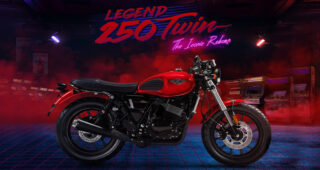 GPX Legend 250 Twin ปลุกตำนานความเก๋าสุดคลาสสิค 2 สูบเรียง ในราคาเพียง 79,500 หมื่นบาทเท่านั้น