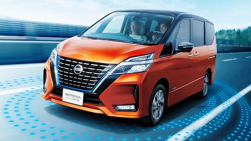 Nissan Serena 2020 รุ่นปรับโฉมใหม่ เทคโนโลยีอัดแน่นเต็มคัน ...