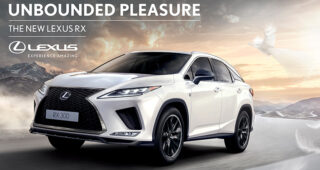 Lexus เปิดตัว The New RX ยกระดับความหรูหรา ก้าวล้ำด้วยเทคโนโลยีความสะดวกสบาย ในราคาเริ่มต้นที่ 4.23 ล้านบาท