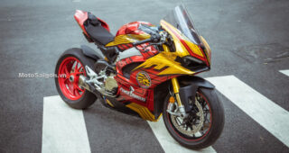 DUCATI PANIGALE V4S CUSTOM "ราชสีห์แห่งเปลวเพลิง"