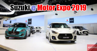 Suzuki ขนกองทัพอีโคคาร์บุกงาน Motor Expo 2019 พร้อมอวดโฉม Suzuki Swift รุ่นแต่งพิเศษ