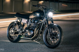 TRIUMPH THRUXTON CUSTOM "หล่อเนียบในแบบฝรั่งเศสสไตล์"