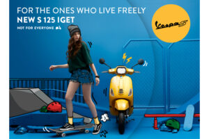 Vespa ให้คุณสนุกกับชีวิตอิสระ “Live Freely” ไปกับ “Vespa S 125 i-Get” โฉมใหม่