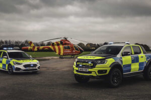 Ford Ranger Raptor และ Ford Focus ST Estate ถูกแต่งตั้งให้เห็นรถประจำการของตำรวจอังกฤษ