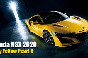 Honda เปิดตัว New NSX สีใหม่ Indy Yellow Pearl II เปิดจองแล้วที่ญี่ปุ่น ในราคา 24.2 ล้านเยน