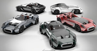 Jannarelly Design-1 UK Edition สปอร์ตโรดสเตอร์สไตล์รถแข่งอังกฤษ มีให้เลือก 5 เวอร์ชั่น