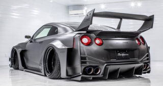 พาชมชุดแต่ง Liberty Walk เวอร์ชั่นใหม่ล่าสุดของ Nissan GT-R ส่งตรงจากงาน Tokyo Auto Salon 2020