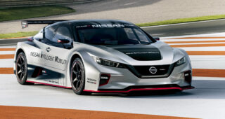 Nissan Leaf Nismo RC รถแข่งพลังงานไฟฟ้า 322 แรงม้า ขับเคลื่อน 4 ล้อ โชว์ตัวครั้งแรกที่ยุโรป