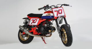 HONDA MONKEY CUSTOM "ในสไตล์ Tracker สุดซิ่ง"