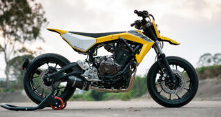 YAMAHA MT-07 CUSTOM "จัดทรงใหม่ในสไตล์ Supermoto"