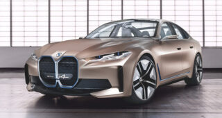BMW เผยโฉมรถต้นแบบพลังงานไฟฟ้า Concept i4 เตรียมขึ้นไลน์ผลิตขายจริงปีหน้า
