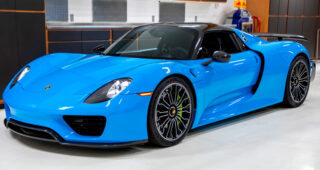 อย่างว้าว! เปิดประมูล “Porsche 918 Spyder 2015” สุดสวยแสนหายาก