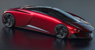 พาชม!! ภาพเรนเดอร์ของ Mazda 9 Super Car จากค่าย Zoom Zoom โดยนักออกแบบอิสระ