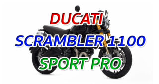 DUCATI SCRAMBLER 1100 SPORT PRO