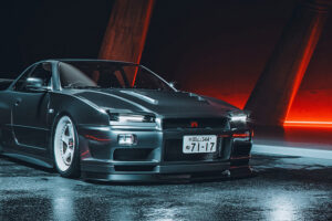 ไอเดียดี แต่ดีไซน์มันไม่ได้จริงๆ เมื่อจับ Nissan Skyline GT-R R34 ใส่ไฟหน้าแบบ Pop Up
