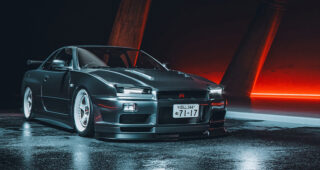 ไอเดียดี แต่ดีไซน์มันไม่ได้จริงๆ เมื่อจับ Nissan Skyline GT-R R34 ใส่ไฟหน้าแบบ Pop Up