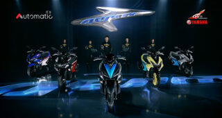 Yamaha เปิดตัว New Yamaha Aerox 155 สีใหม่ 6 สี 3 เวอร์ชั่น เริ่ม 6.54 หมื่นบาท