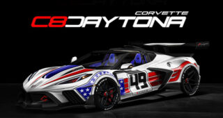 พาชม Chevrolet Corvette C8 ชุดแต่ง Wide Body แบบรถแข่ง Daytona จากสำนัก Xiegen