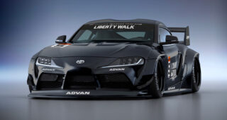 Liberty Walk เปิดตัวโปรเจคชุด Wide Body เวอร์ชั่นใหม่ล่าสุด สำหรับ Toyota Supra (A90)